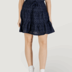 Minigonna Vila Clothes viamalina hw short/pb Blu - Foto 1