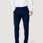 Pantaloni da completo Antony Morato bonnie slim fit galles pattern Blu marine - Foto 1