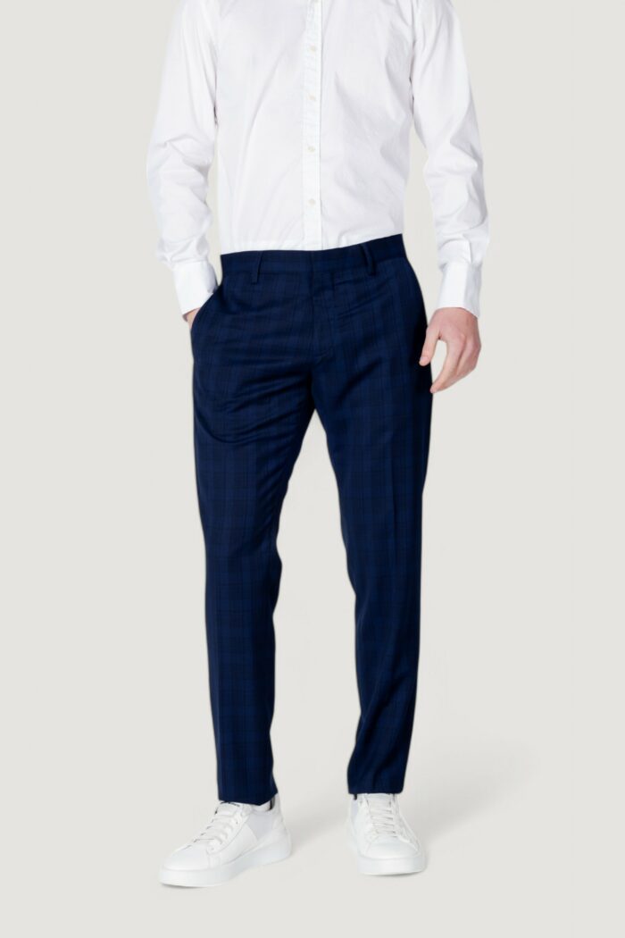 Pantaloni da completo Antony Morato bonnie slim fit galles pattern Blu marine