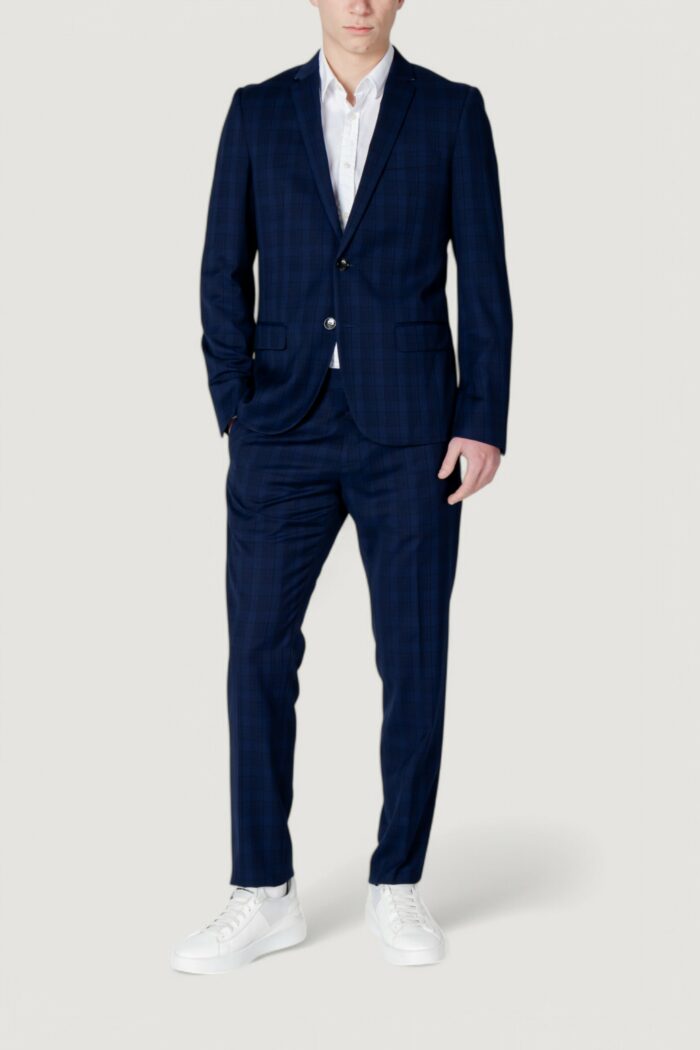 Pantaloni da completo Antony Morato bonnie slim fit galles pattern Blu marine