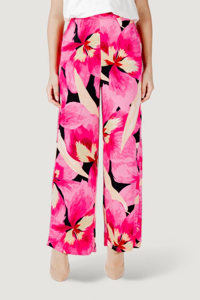 Pantaloni a palazzo Only onlalma life vis palazzo pant aop ptm Fuxia