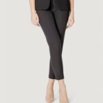 Pantaloni a sigaretta ICHI ihlexi pa3 Nero - Foto 1