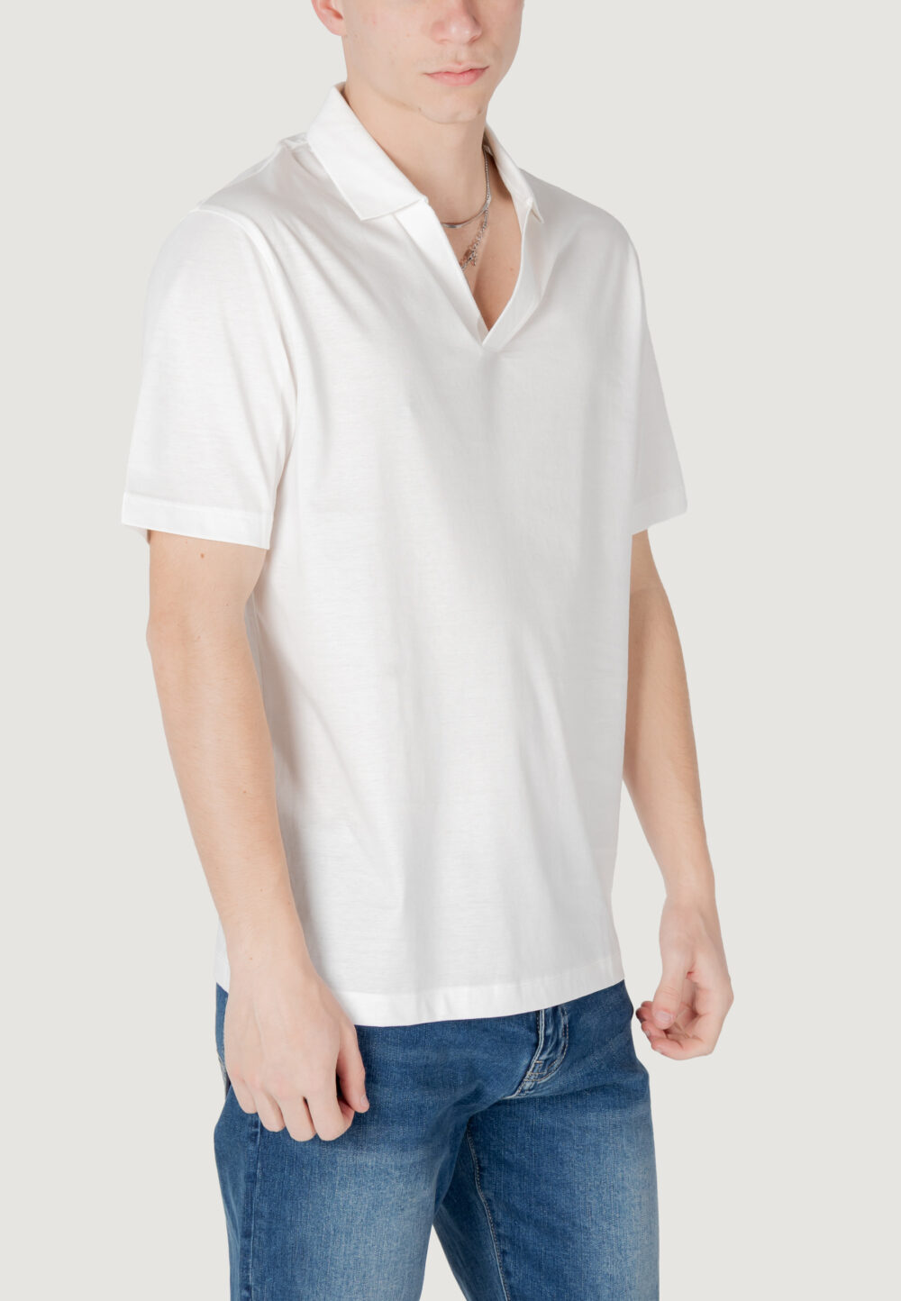 Polo manica corta Armani Exchange Bianco - Foto 2