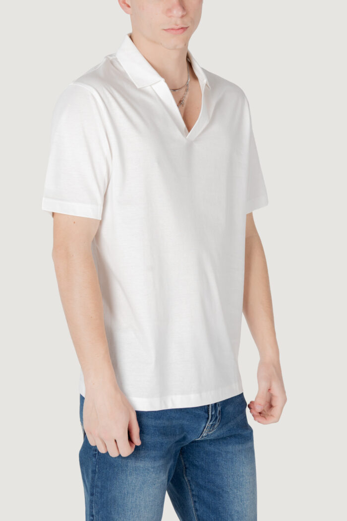 Polo manica corta Armani Exchange  Bianco