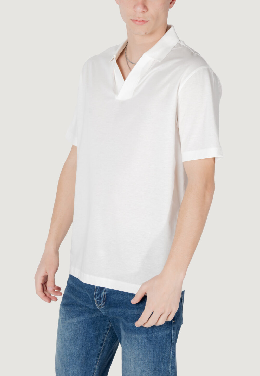 Polo manica corta Armani Exchange Bianco - Foto 3