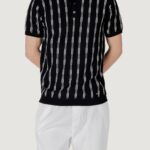 Polo manica corta Gianni Lupo Nero - Foto 1