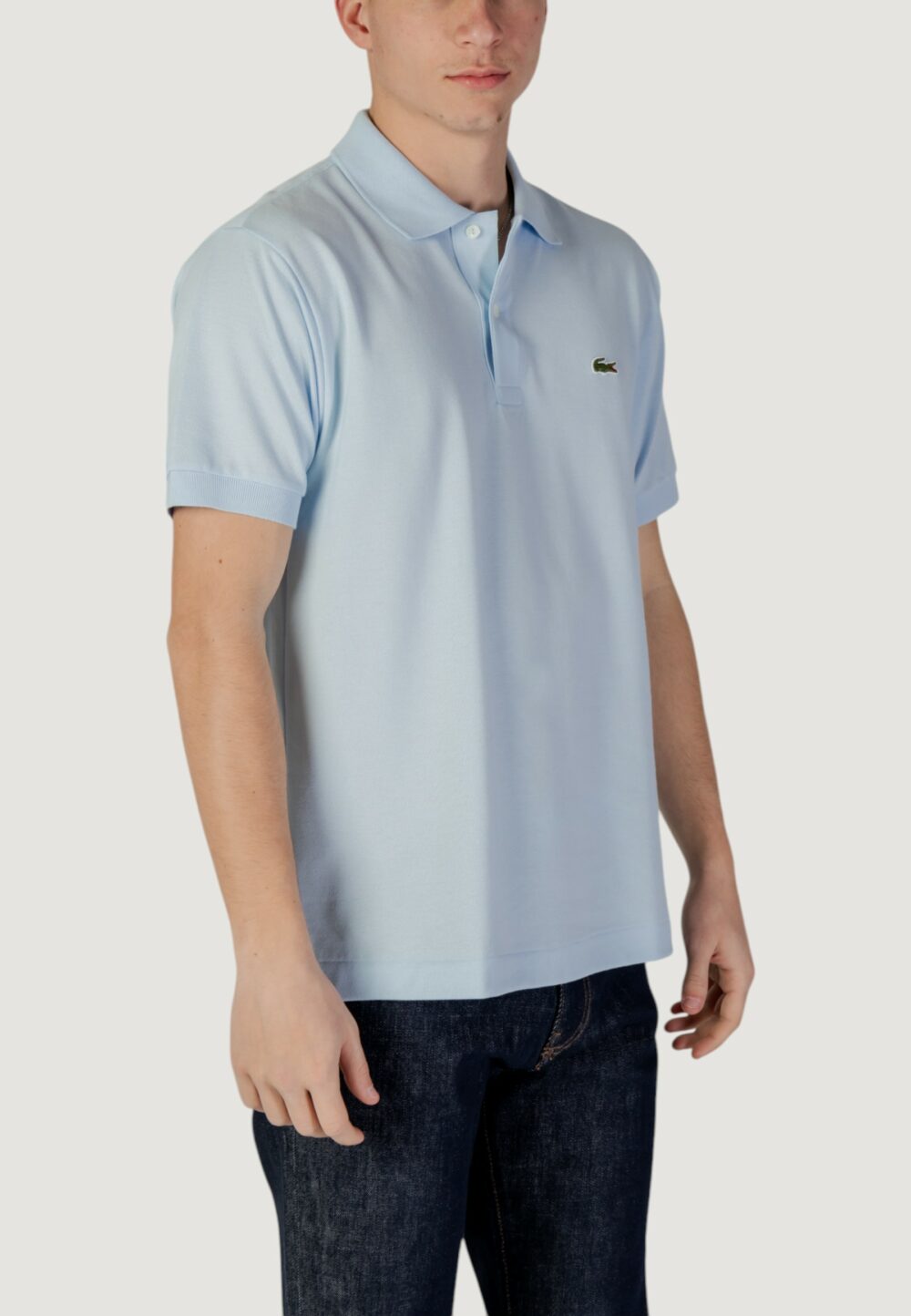 Polo manica corta LACOSTE Celeste - Foto 3