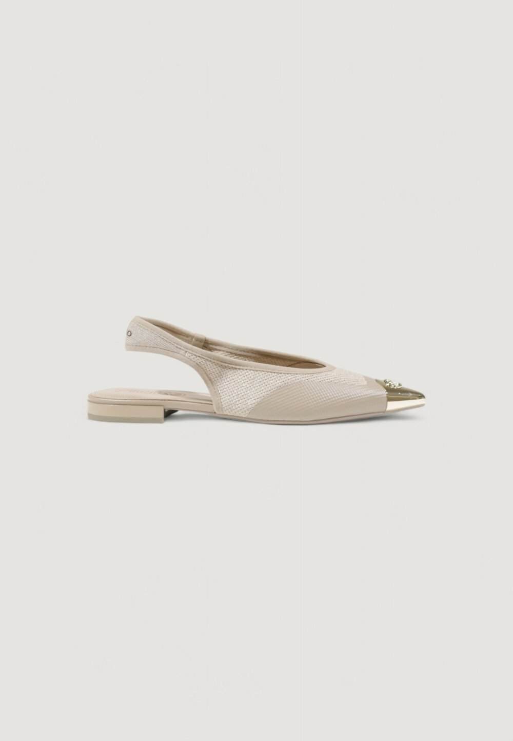Sandali Pinko gianira 14 - sling back lurex knit Beige - Foto 1