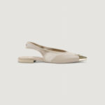 Sandali Pinko gianira 14 - sling back lurex knit Beige - Foto 1