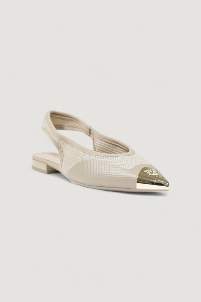 Sandali Pinko gianira 14 – sling back lurex knit Beige