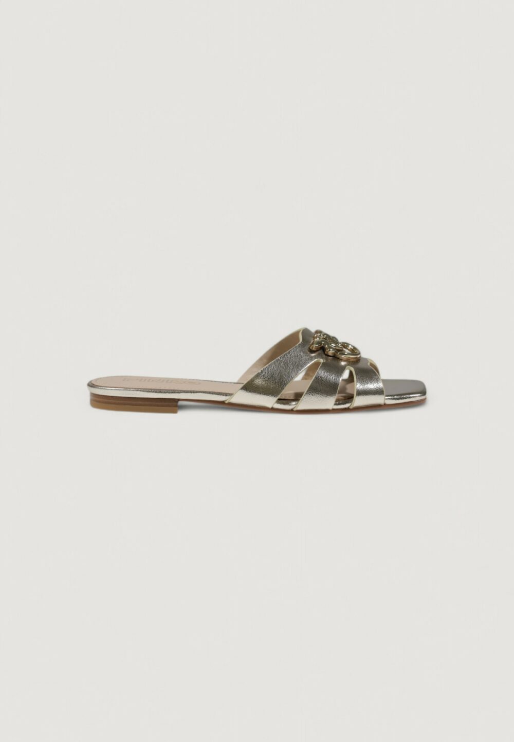Sandali Pinko marli 09 - slipper laminated nappa Oro - Foto 1