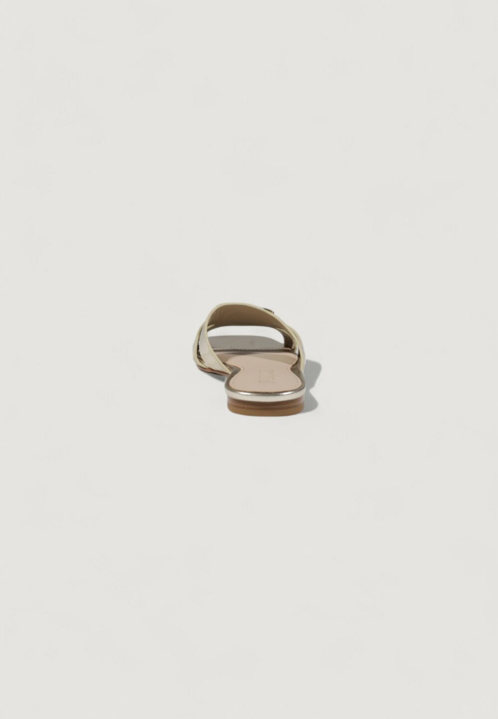 Sandali Pinko marli 09 - slipper laminated nappa Oro - Foto 4
