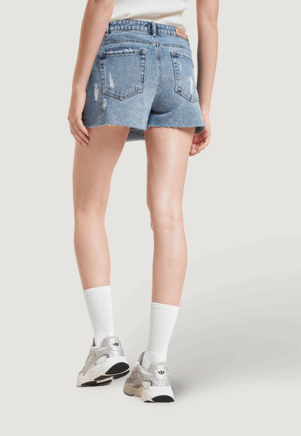 Shorts Only texas Blue Denim Chiaro - Foto 2