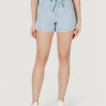 Shorts Only onlcharis life hw belt shorts cc wvn Denim chiaro - Foto 1