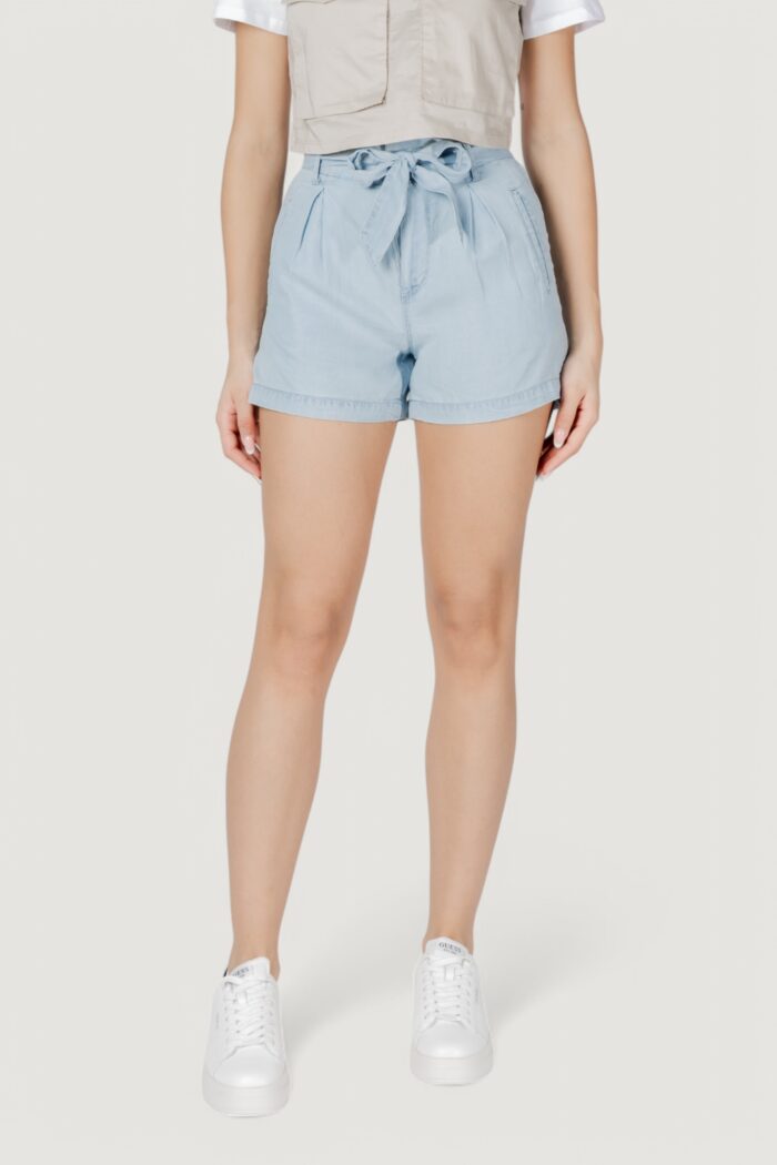 Shorts Only onlcharis life hw belt shorts cc wvn Denim chiaro