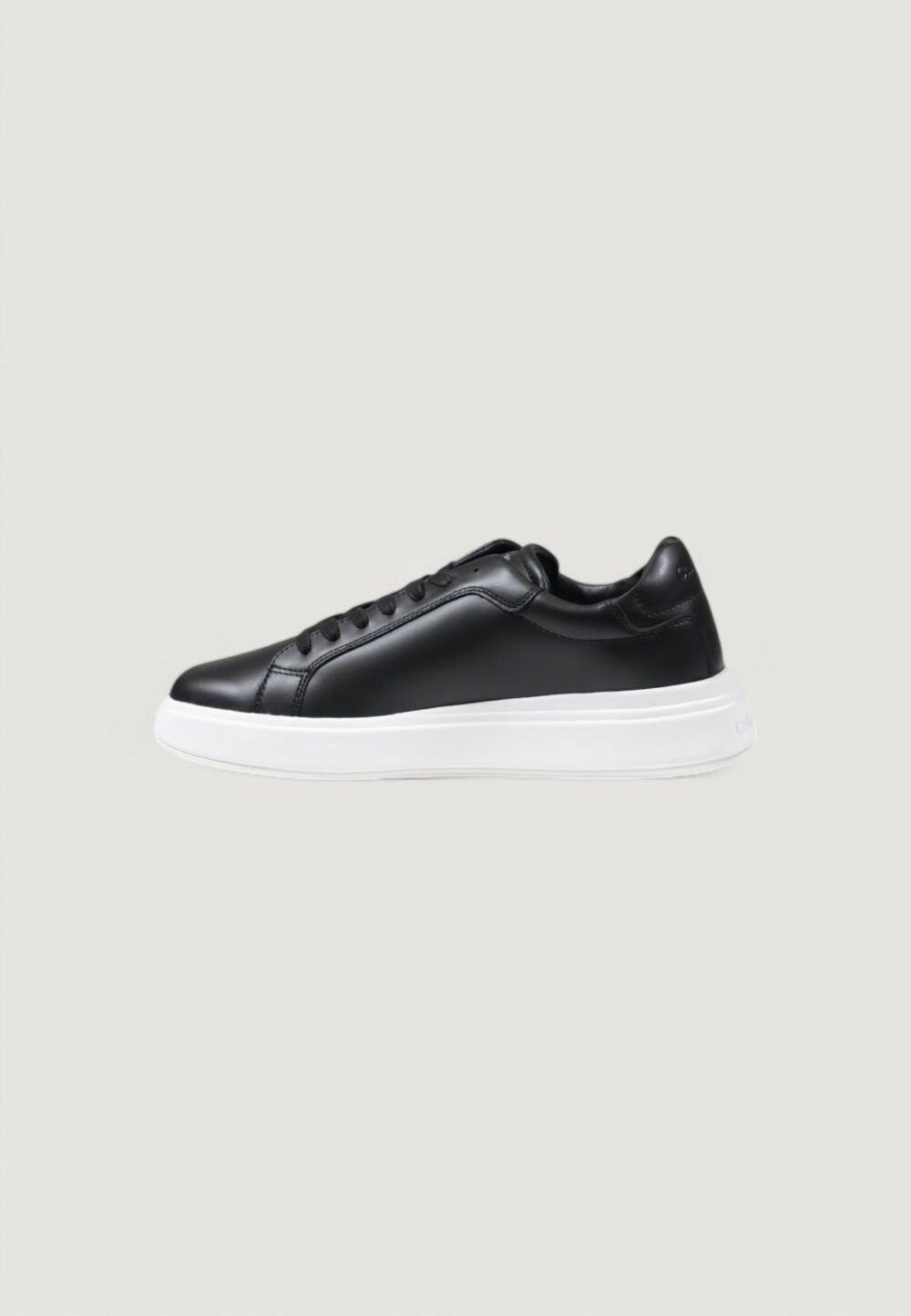 Sneakers Calvin Klein low top lace up lth Nero - Foto 3