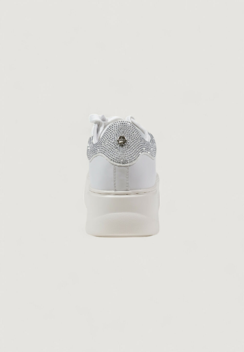 Sneakers Cult perry 3162 low w leat/suede hot fix Bianco ice - Foto 4