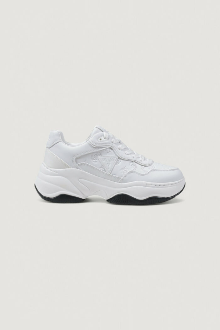 Sneakers Guess hapyy Bianco