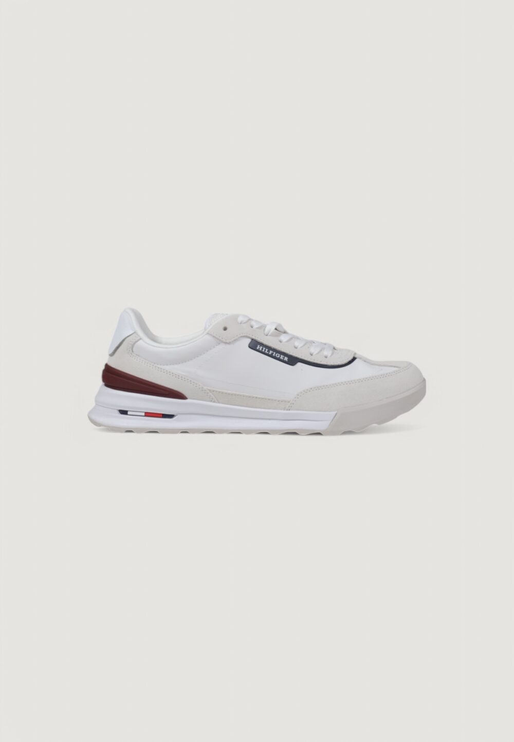 Sneakers Tommy Hilfiger retro runner seasonal Bianco - Foto 1