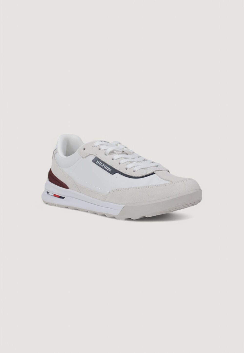 Sneakers Tommy Hilfiger retro runner seasonal Bianco - Foto 2