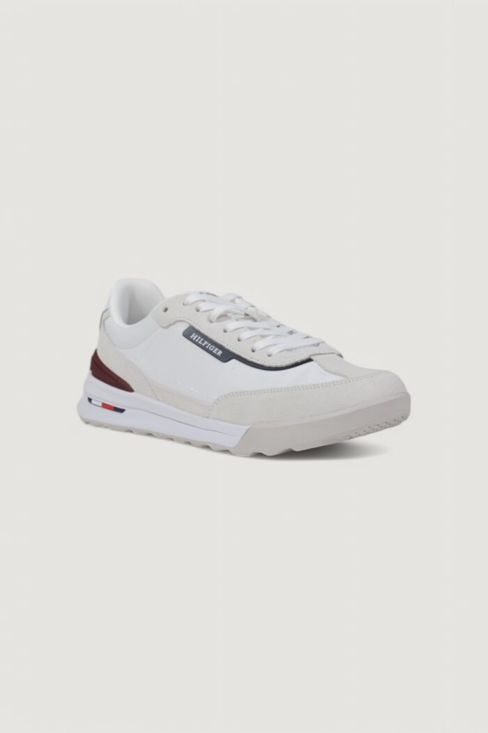 Sneakers Tommy Hilfiger retro runner seasonal Bianco