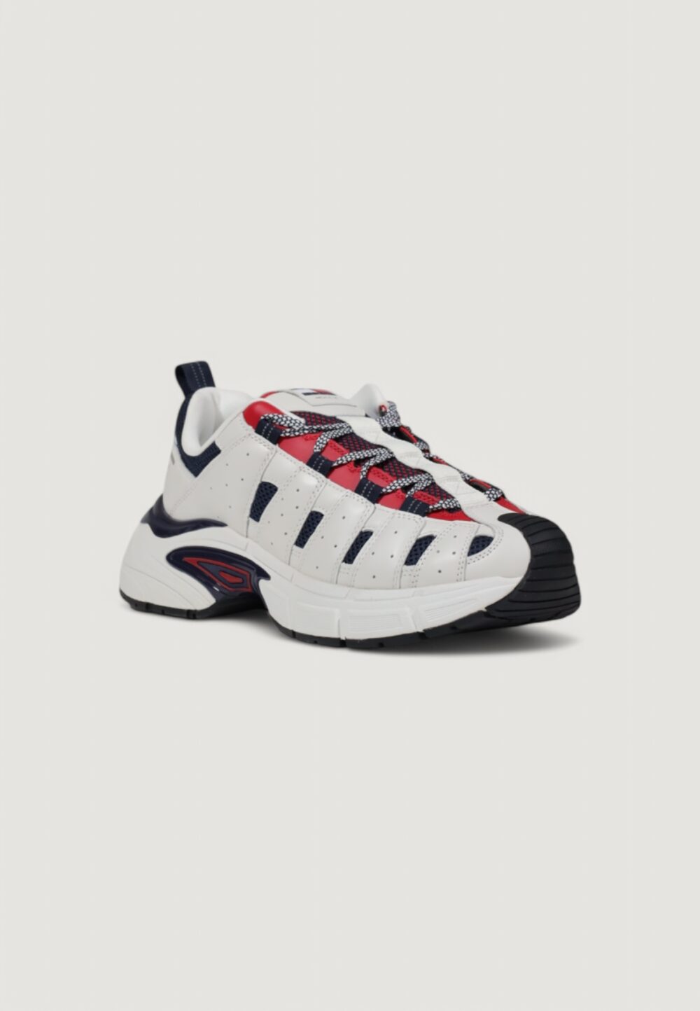 Sneakers Tommy Hilfiger Jeans archive'95 Bianco - Blu - Foto 2