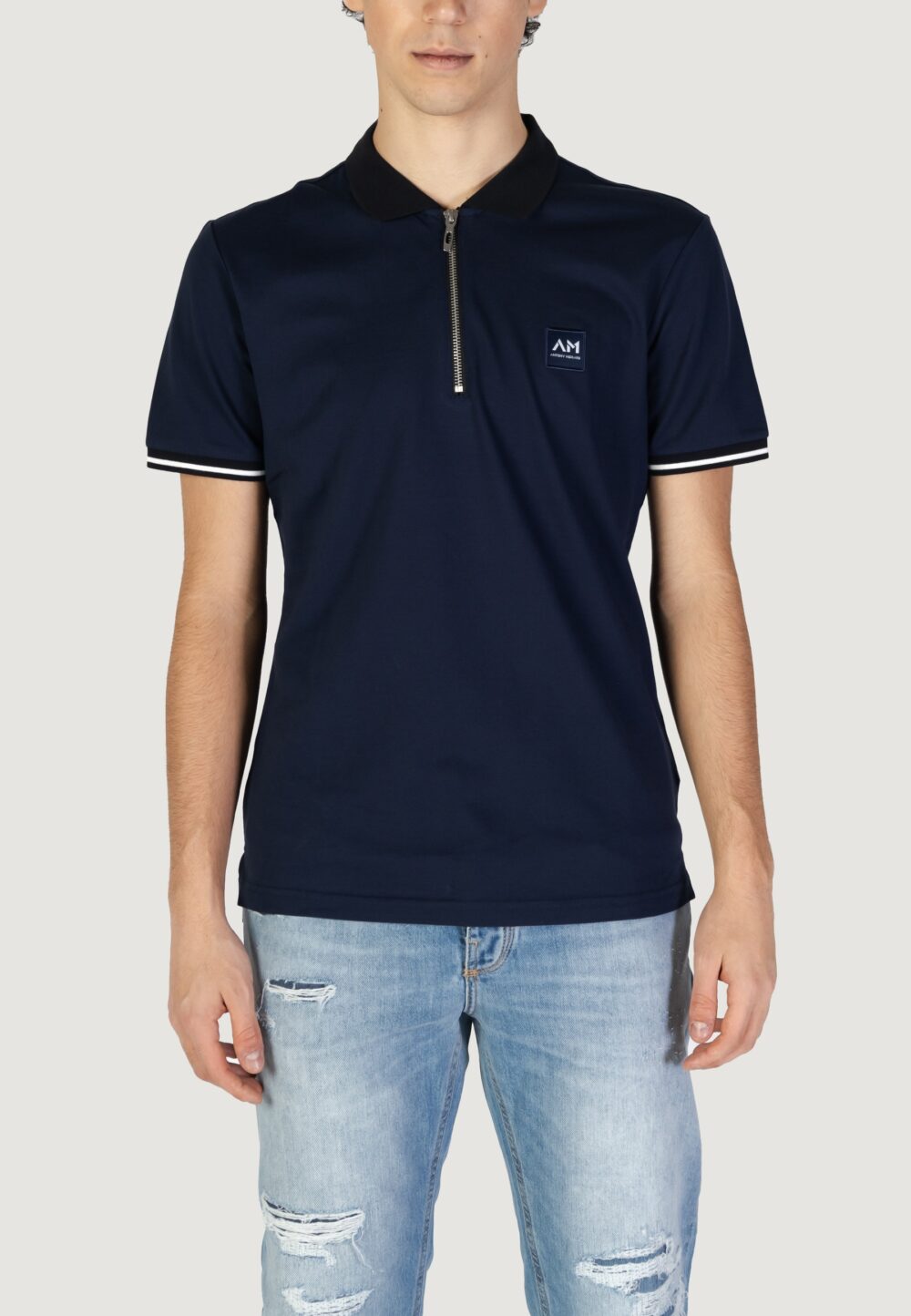 T-shirt Antony Morato regular fit Blu - Foto 1