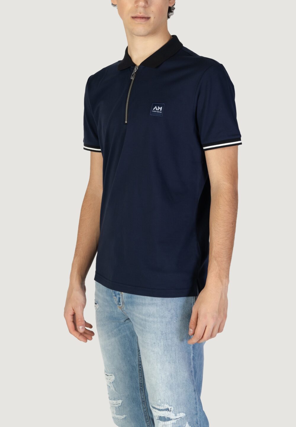 T-shirt Antony Morato regular fit Blu - Foto 2
