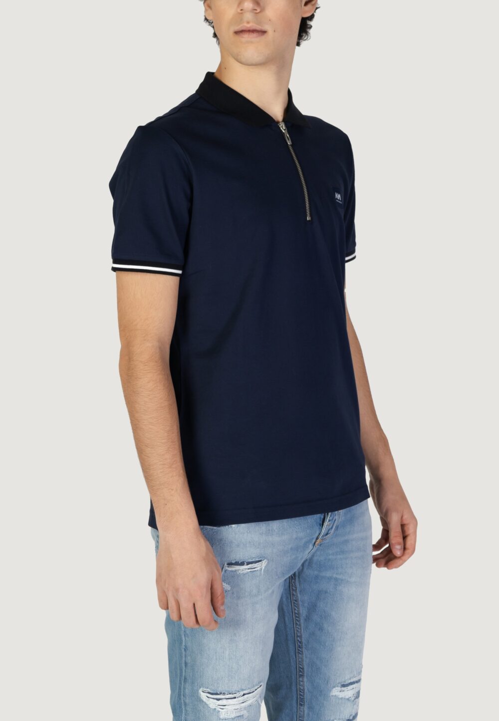 T-shirt Antony Morato regular fit Blu - Foto 4