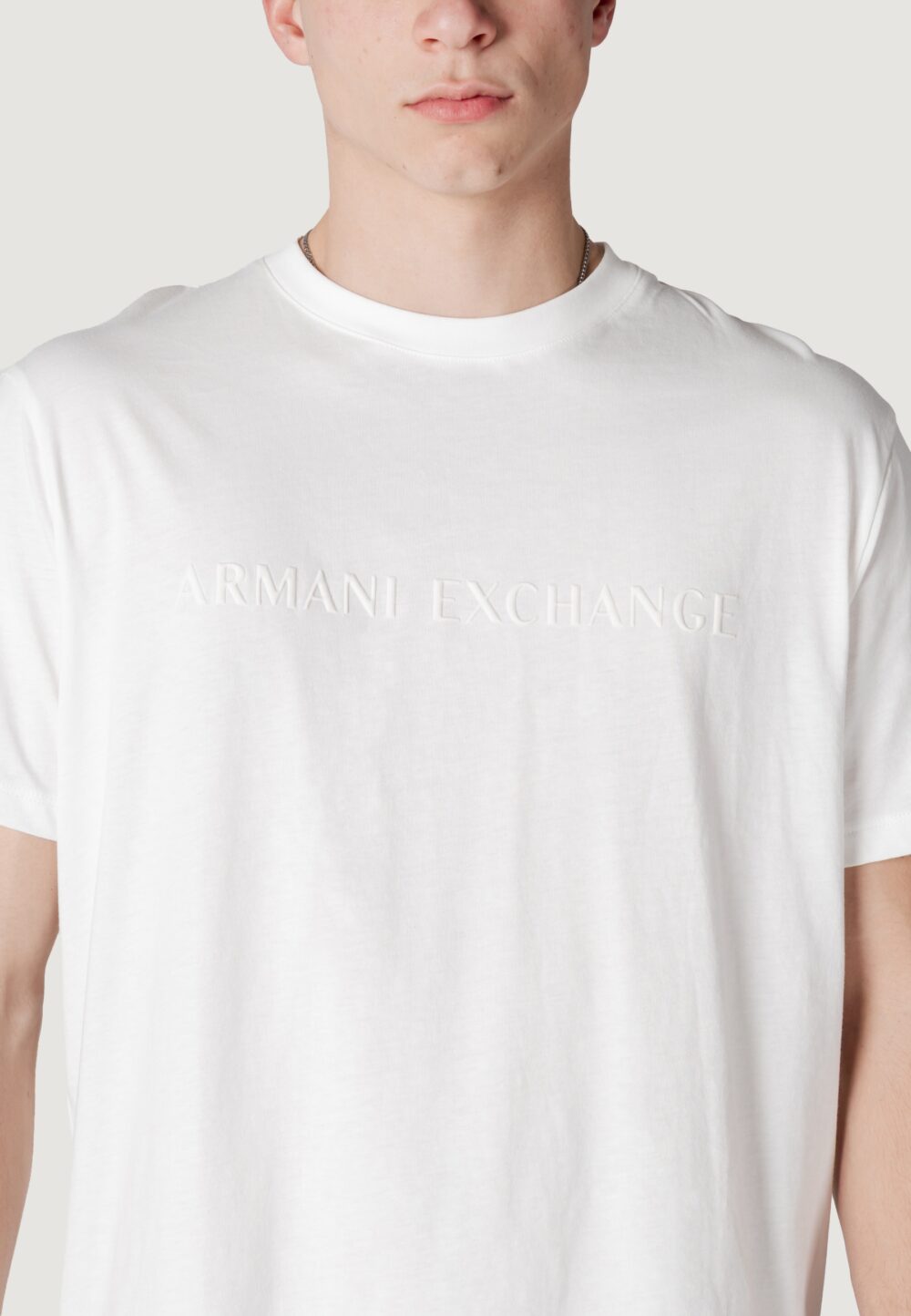 T-shirt Armani Exchange Bianco - Foto 2