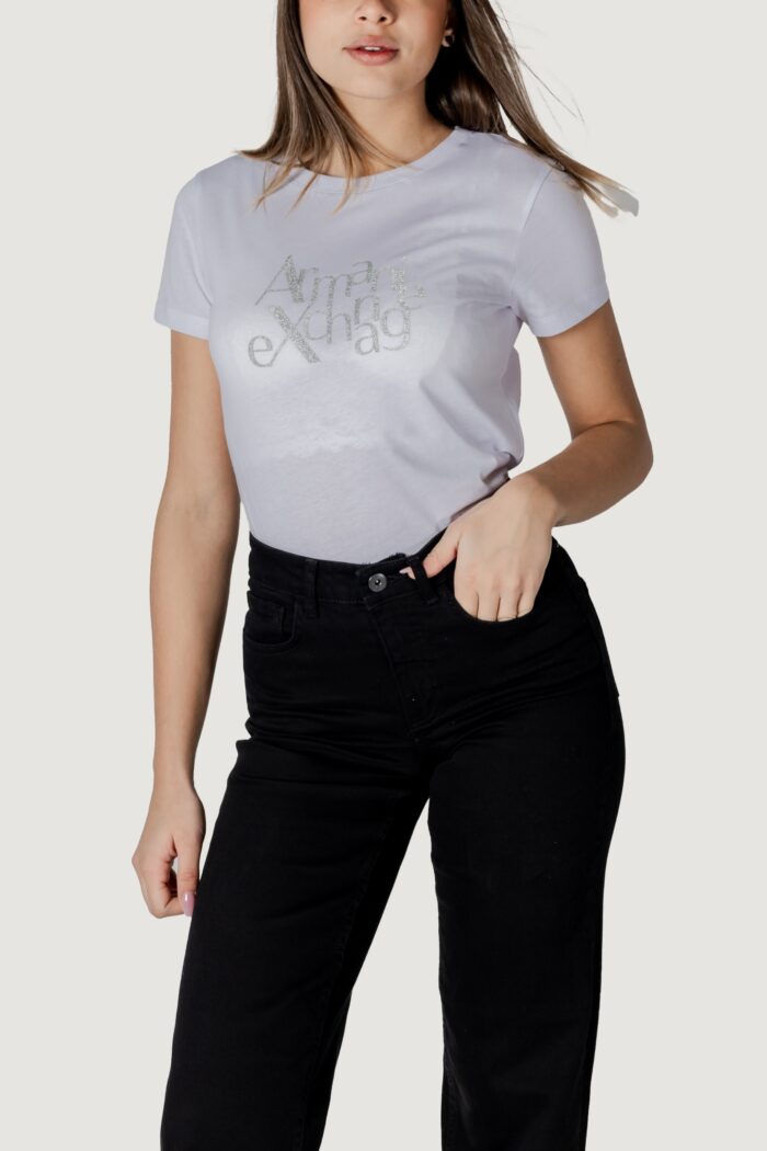 T-shirt Armani Exchange  Bianco