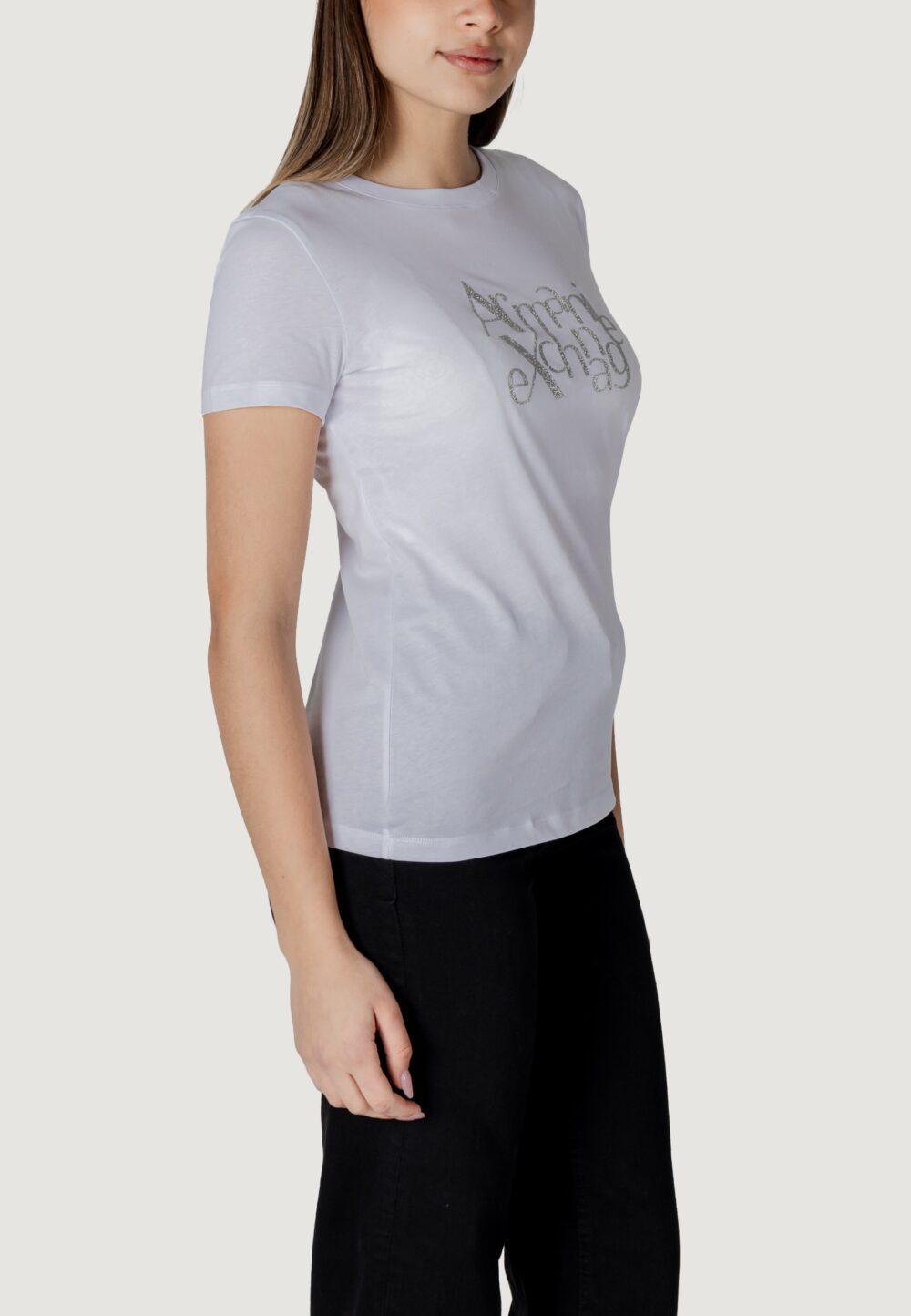 T-shirt Armani Exchange Bianco - Foto 4