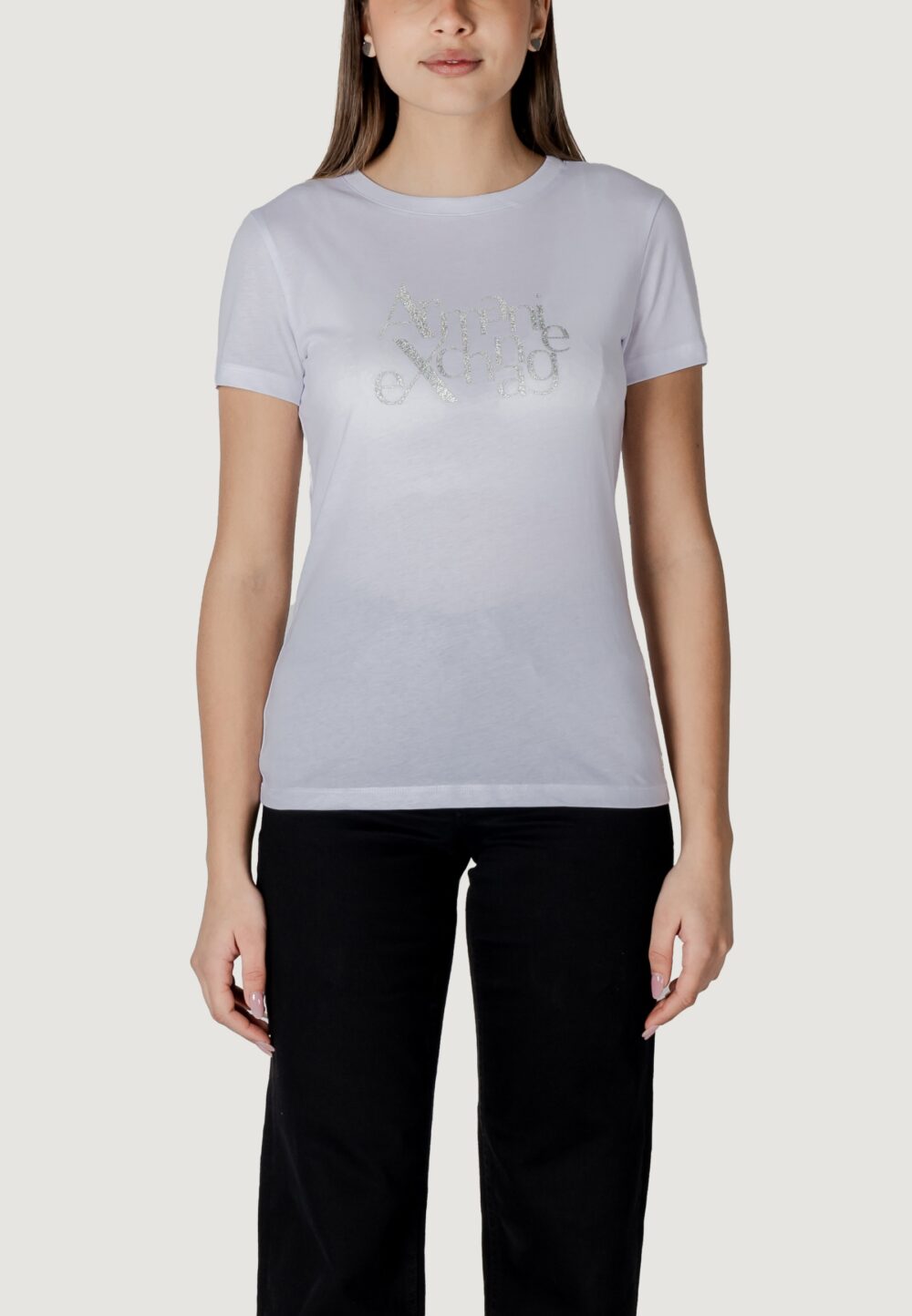 T-shirt Armani Exchange Bianco - Foto 5