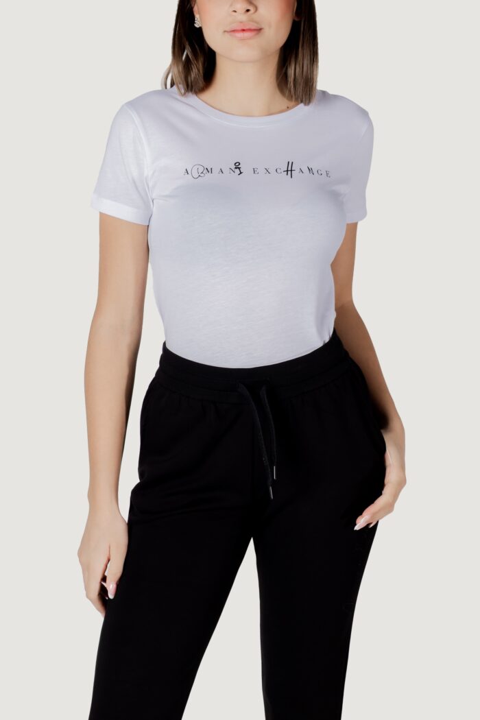 T-shirt Armani Exchange  Bianco