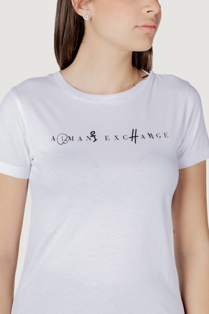 T-shirt Armani Exchange  Bianco