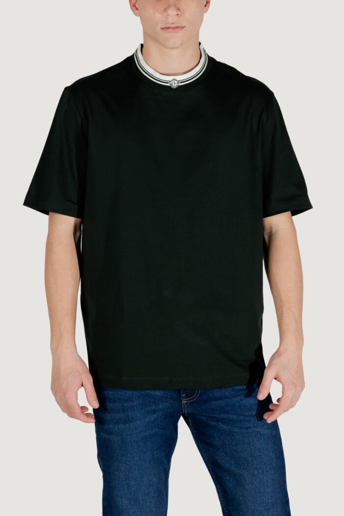 T-shirt Armani Exchange  Black-White