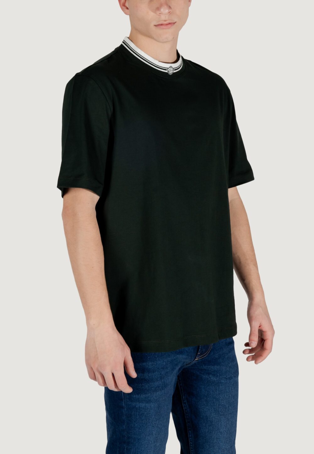 T-shirt Armani Exchange Black-White - Foto 2