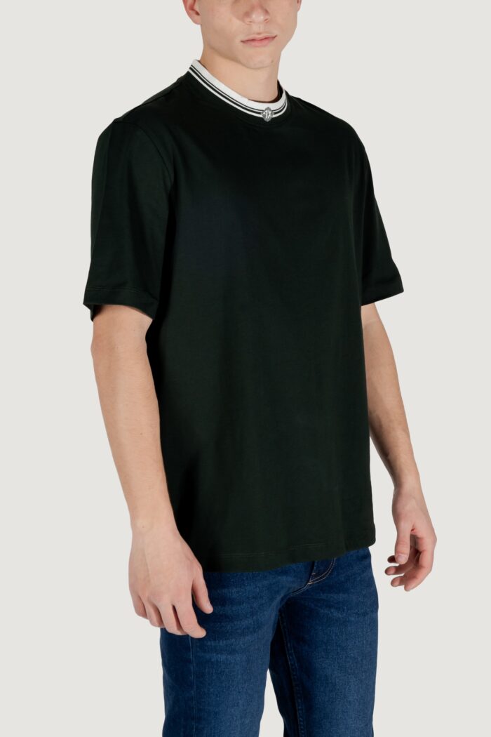 T-shirt Armani Exchange  Black-White