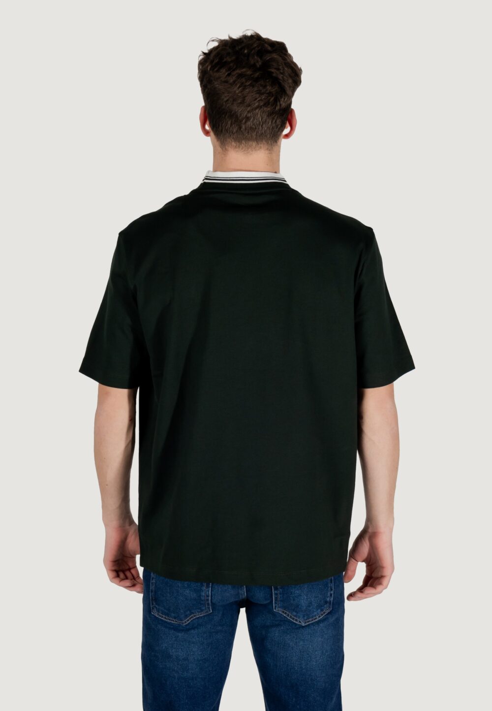T-shirt Armani Exchange Black-White - Foto 3