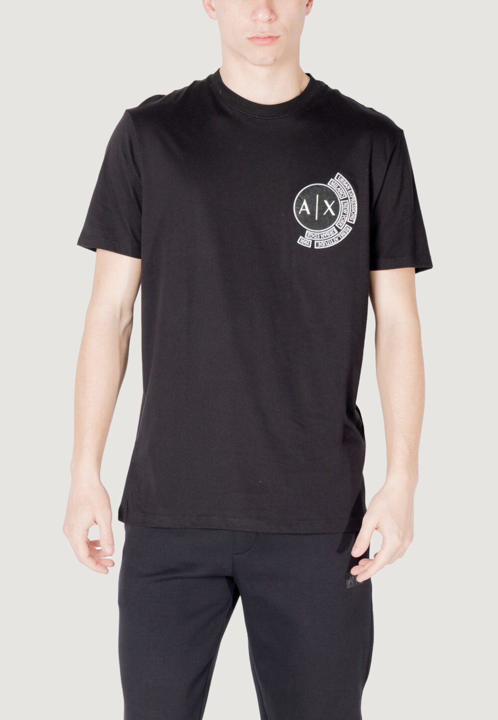 T-shirt Armani Exchange Nero - Foto 1