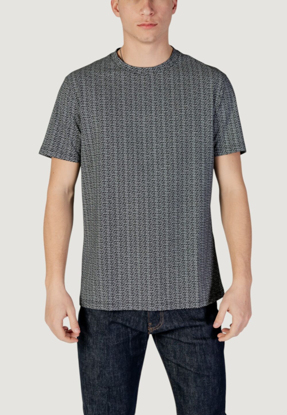 T-shirt Armani Exchange Nero - Foto 1