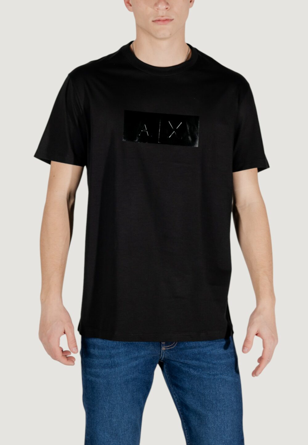 T-shirt Armani Exchange Nero - Foto 1
