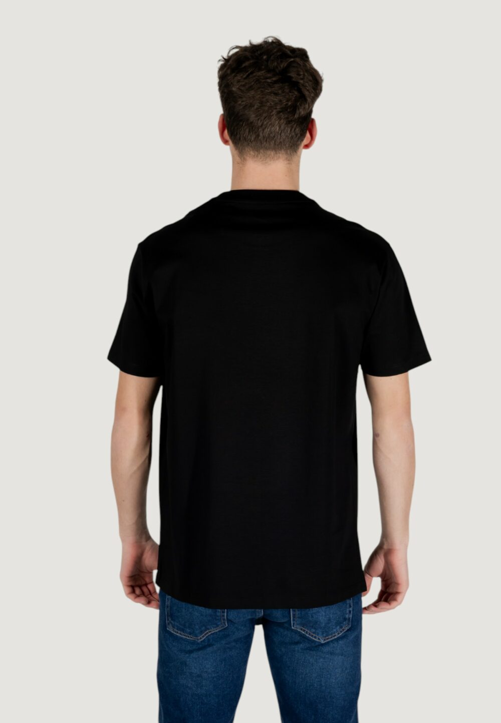 T-shirt Armani Exchange Nero - Foto 5