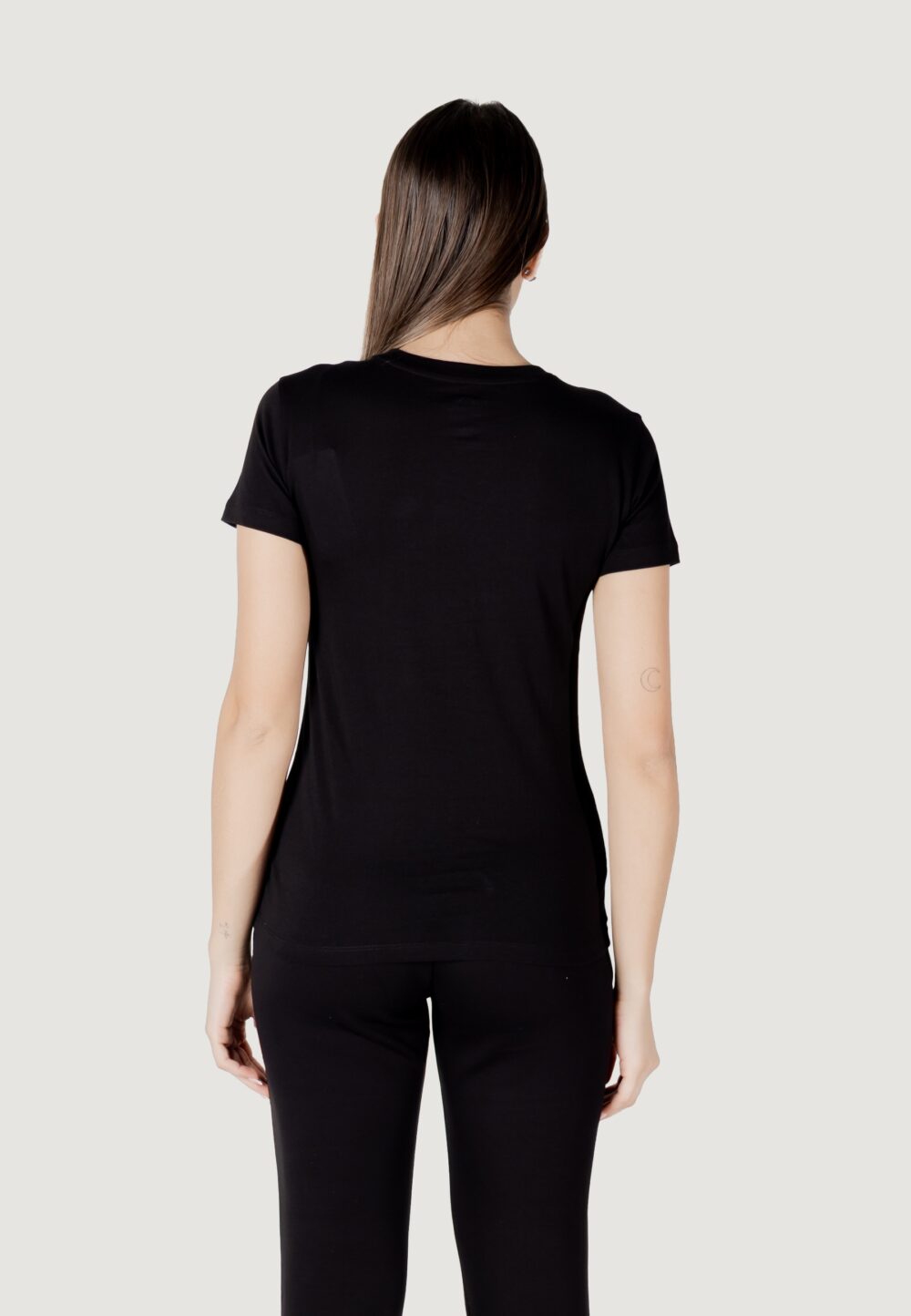 T-shirt Armani Exchange Nero - Foto 5
