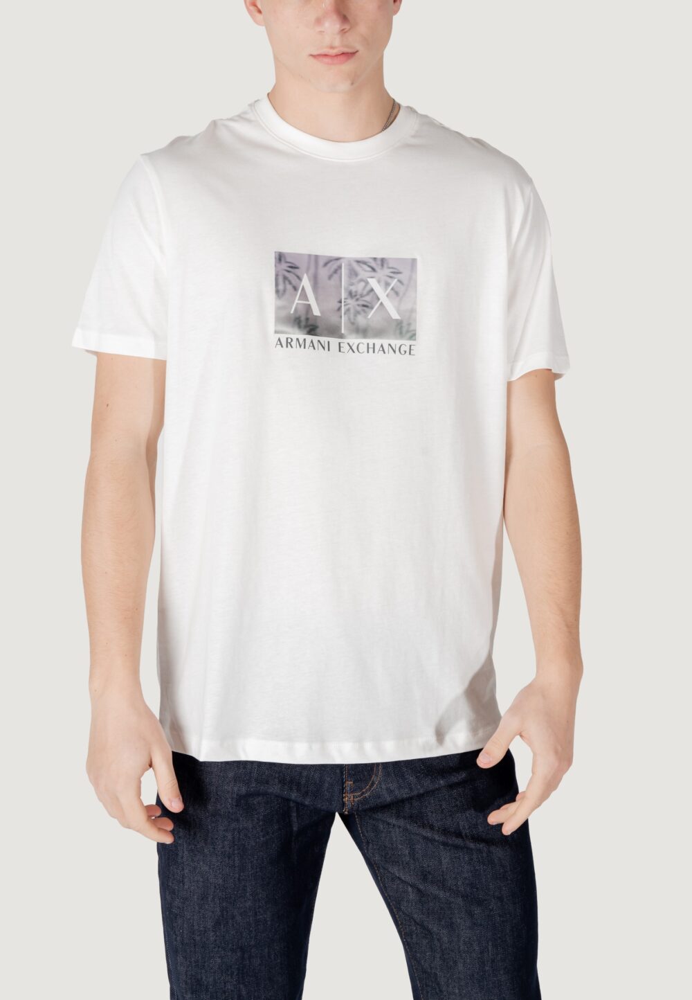 T-shirt Armani Exchange Panna - Foto 1