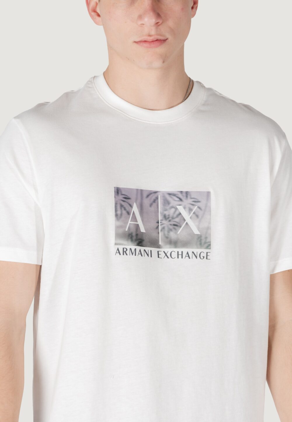 T-shirt Armani Exchange Panna - Foto 2
