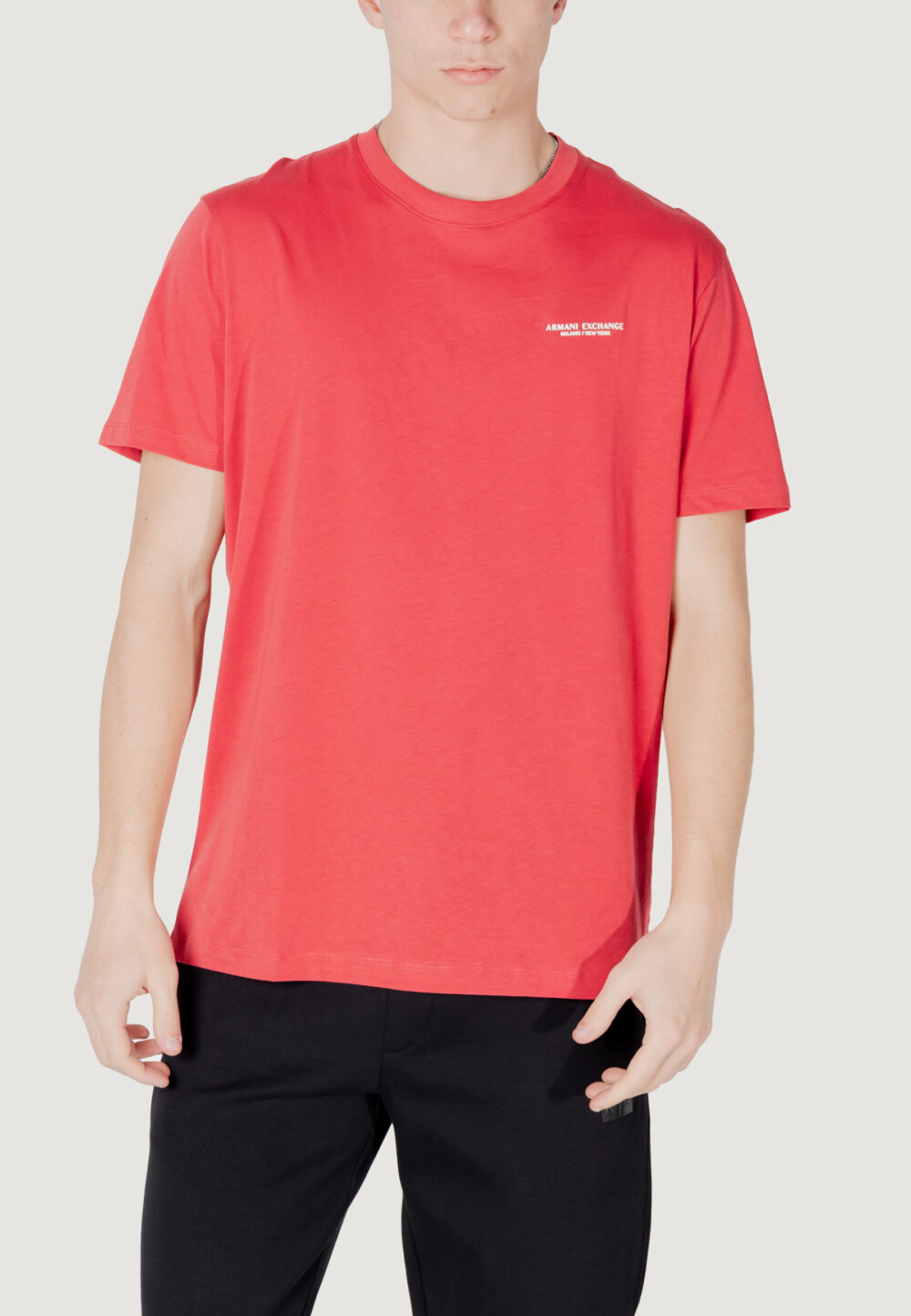 T-shirt Armani Exchange Rosso - Foto 1