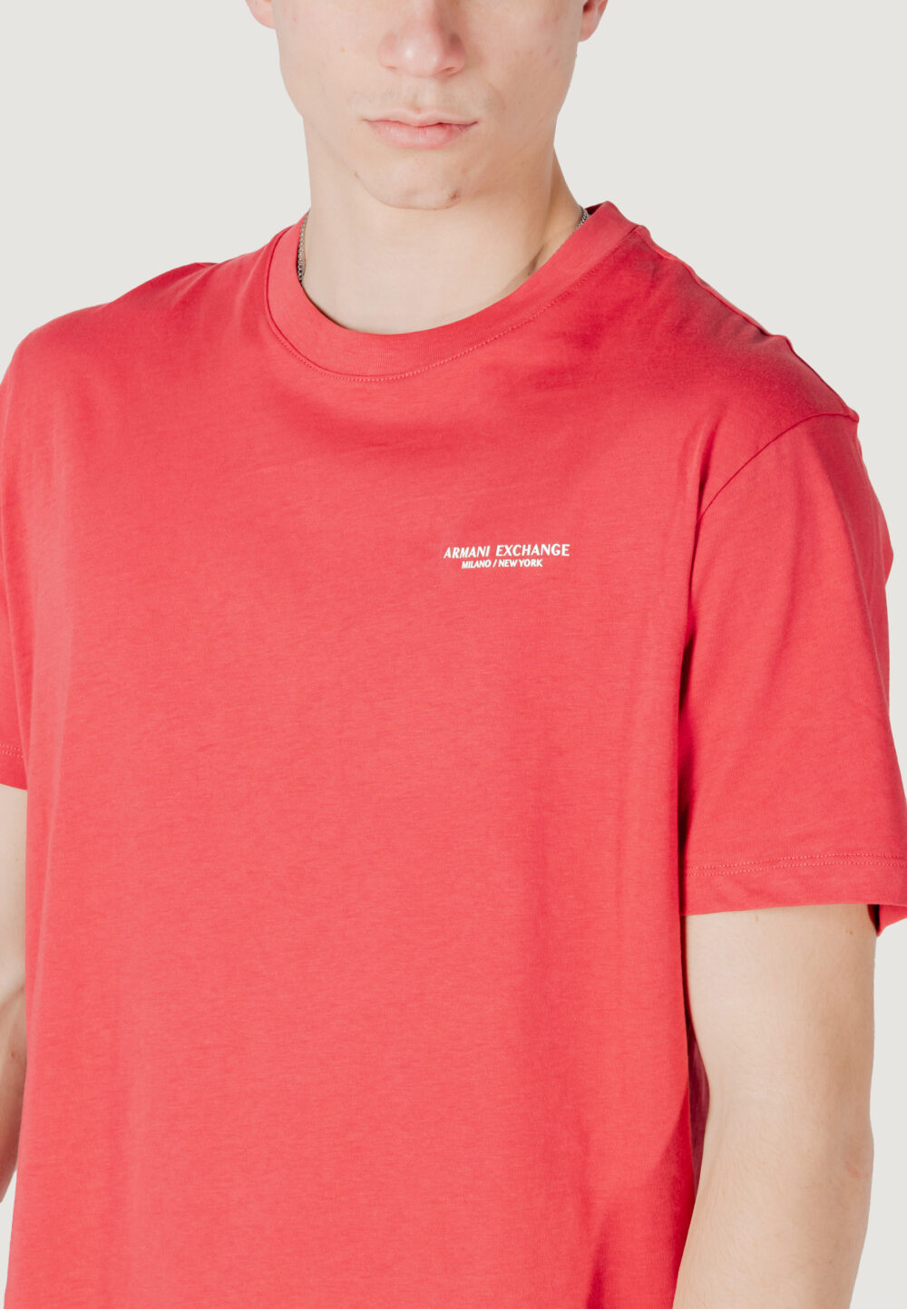 T-shirt Armani Exchange Rosso - Foto 2