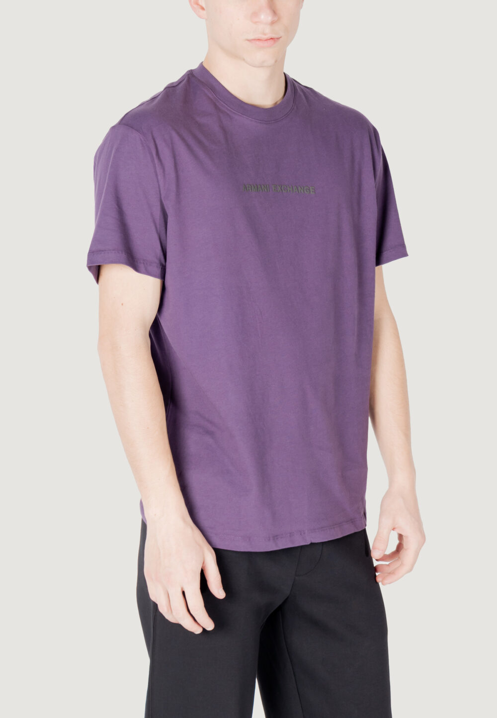 T-shirt Armani Exchange Viola - Foto 3