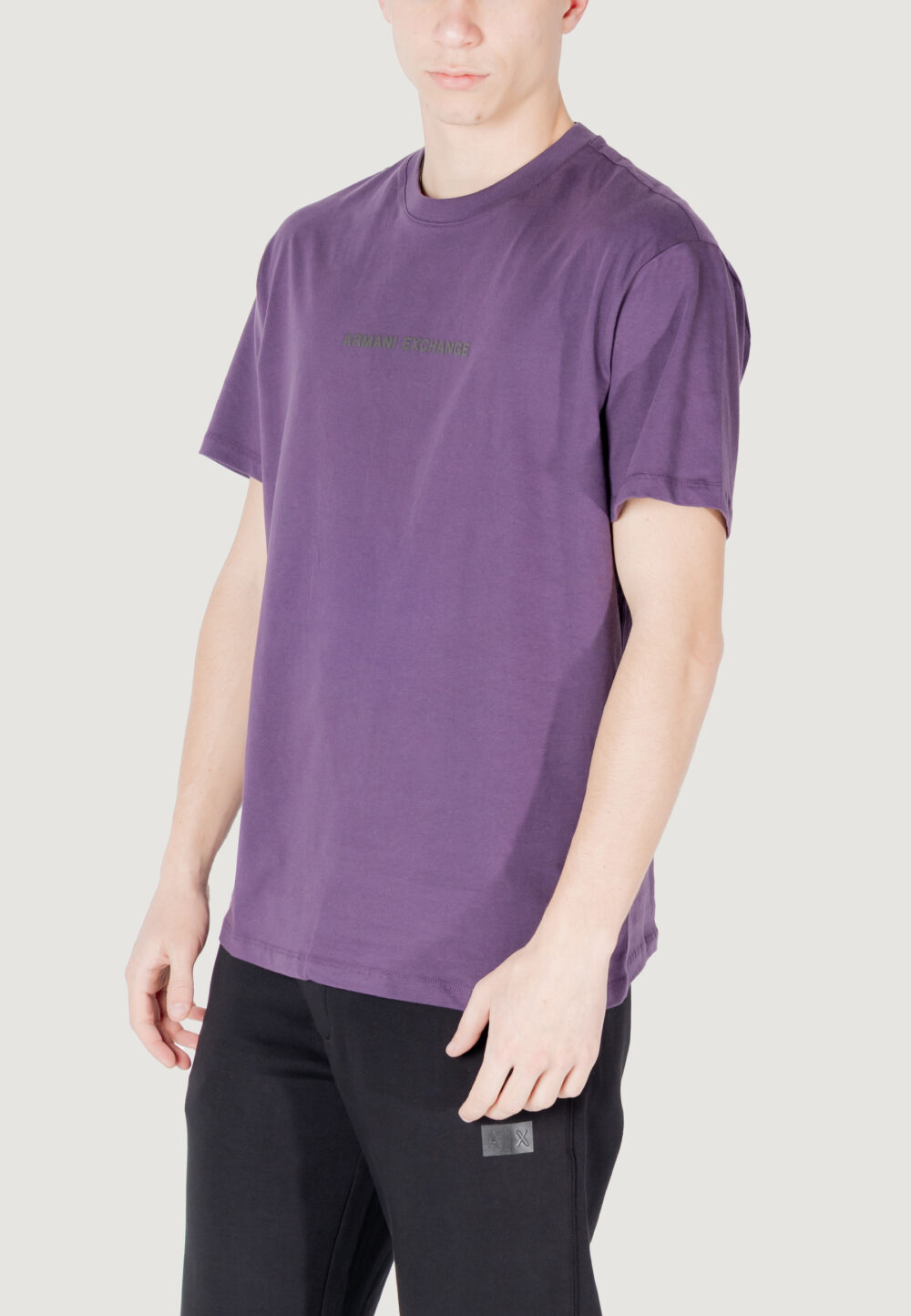 T-shirt Armani Exchange Viola - Foto 4